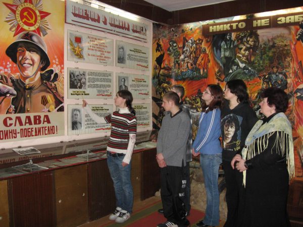 Студенты в музее